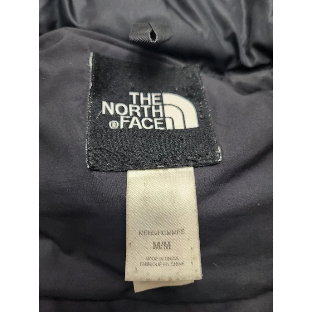 Vintage The North Face Nuptse 700 Down Jacket Mens Medium Black Puffer F05 A187‎